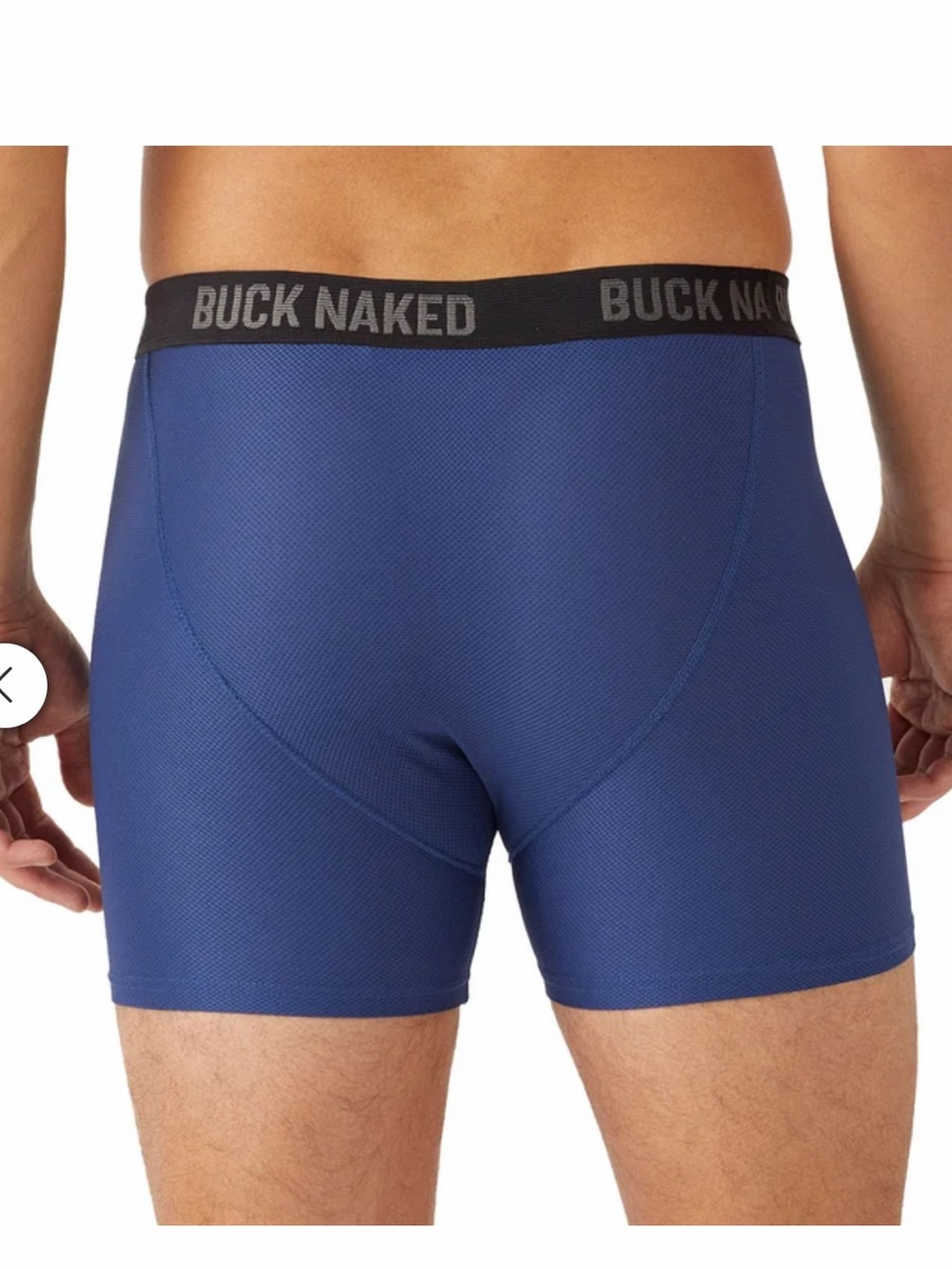 Duluth Trading Co Buck Naked Performance Boxer Briefs 3-Pack - Gray/Blue/Black - Picture 6 of 12
